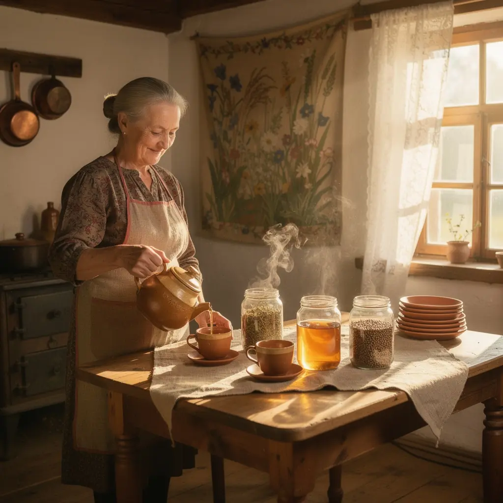 Rutiną turinčių grikių žiedų artimas vaizdas, pabrėžiantis jų naudingas savybes sveikatai.
