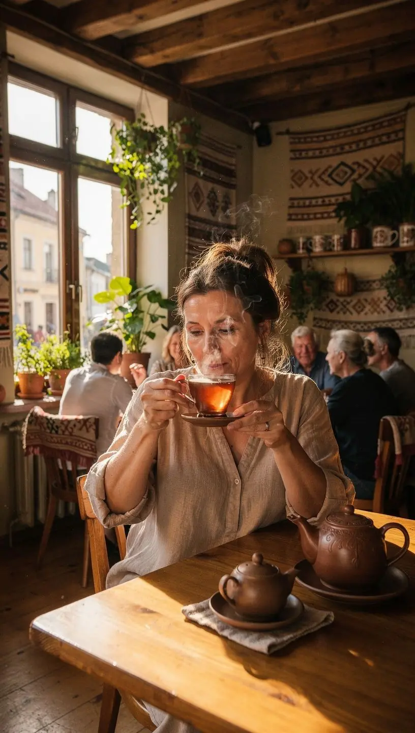 Grikių arbata su rutinu, skirta kraujotakos gerinimui ir kapiliarų stiprinimui.